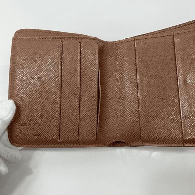 ルイ ヴィトン 財布 コンパクトジップ ec-23513 ブラウン モノグラム