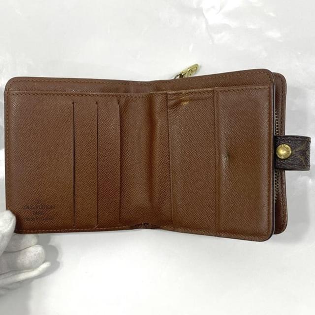 LOUIS VUITTON ルイヴィトン コンパクトジップ 2つ折り財布 モノグラム