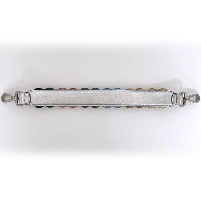 フェンディ ハンドル ストラップユー ec-23553 シルバー マルチカラー 美品 レザー 中古 FENDI 花 フラワー モチーフ ショート ショルダー ストラップ 銀色 シルバー金具 花モチーフ ショートハンドル レディース ハンドバッグ ブランド 本物 鑑定済み フェンディ ハンドル ストラップユー ec-23553 シルバー マルチカラー