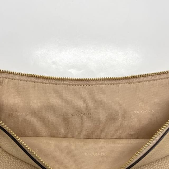 コーチ 2way バッグ ec-23568 ベージュ 58036 美品 レザー 中古 COACH
