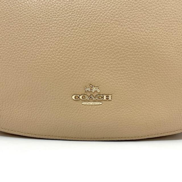 コーチ 2way バッグ ec-23568 ベージュ 58036 美品 レザー 中古 COACH