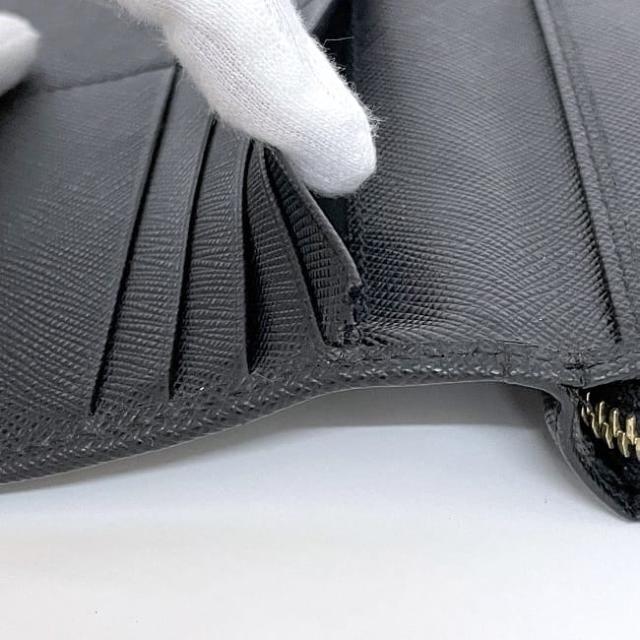 プラダ ラウンドファスナー 長財布 ec-23598 ブラック NERO 2M1411