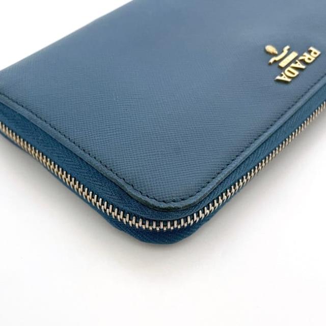 PRADA プラダ サフィアーノ 1ML506 コレクション 青 ラウンド