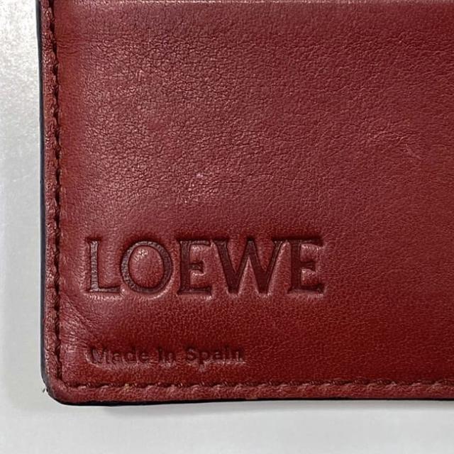 LOEWE＊ミディアムバーティカルウォレット（キャメル） ロエべ LOEWE