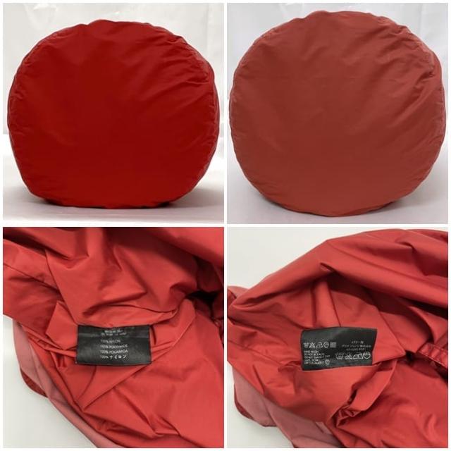 プラダ 巾着 バッグ ec-23671 レッド プラダスポーツ 美品 ナイロン