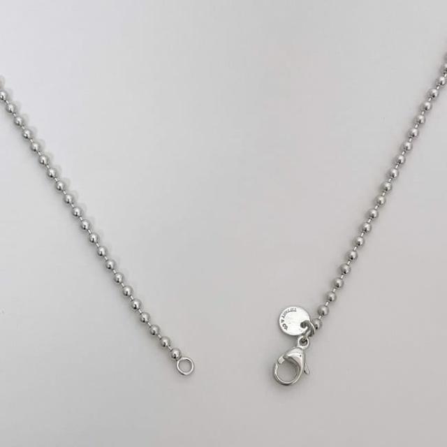 美品 ティファニー ネックレス リターントゥ オーバル ボールチェーン シルバー TIFFANY&Co.（ティファニー） ネックレス リターントゥ オーバルタグ