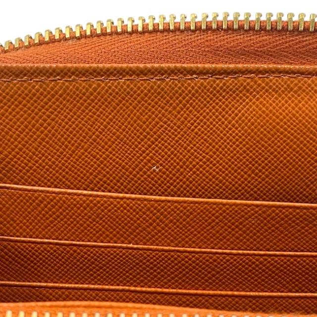 プラダ ラウンドファスナー 長財布 ec-23709 オレンジ 1ML506 財布