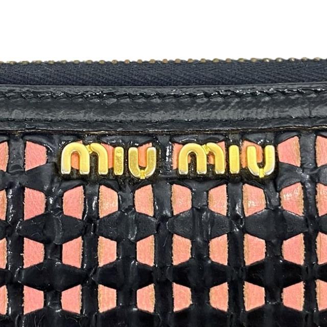miumiu ROSA 財布 ミュウミュウ ラウンドファスナー 長財布 ec-23719