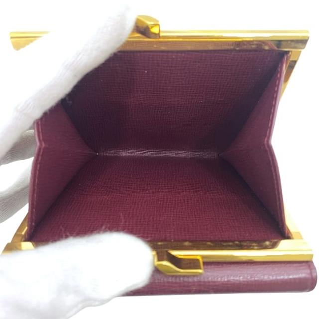 カルティエ 財布 三つ折り財布 がま口 金具 カルティエ 三つ折り