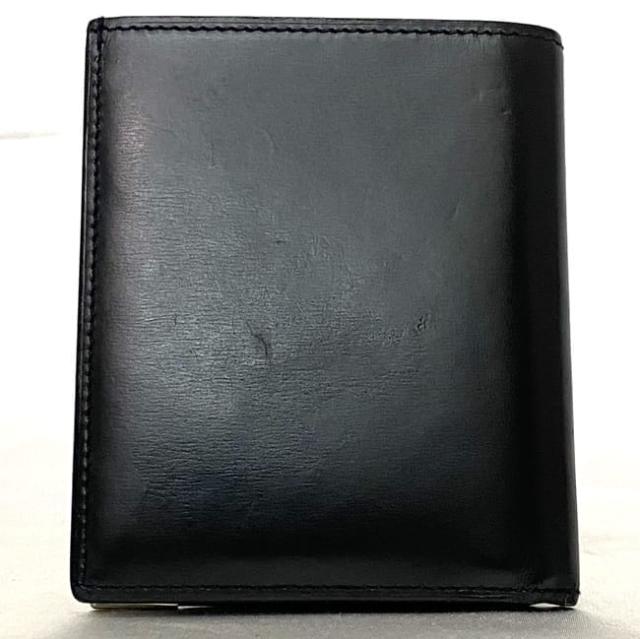 dunhill ダンヒル ロンドンスタイル 二つ折り財布 レザー 黒 ブラック