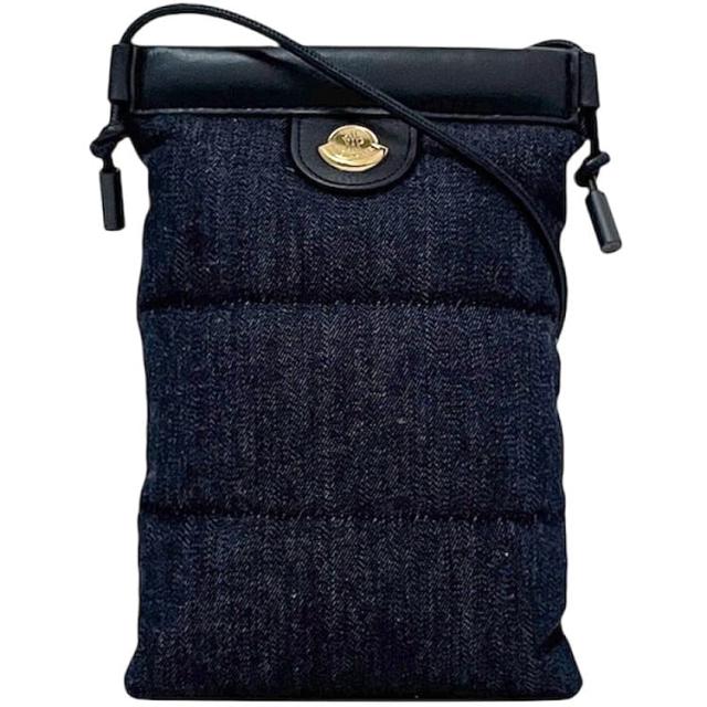 モンクレール　ネイビー キルティングショルダーバッグ美品 2021春夏新作 ファッション モンクレール ショルダーバッグ