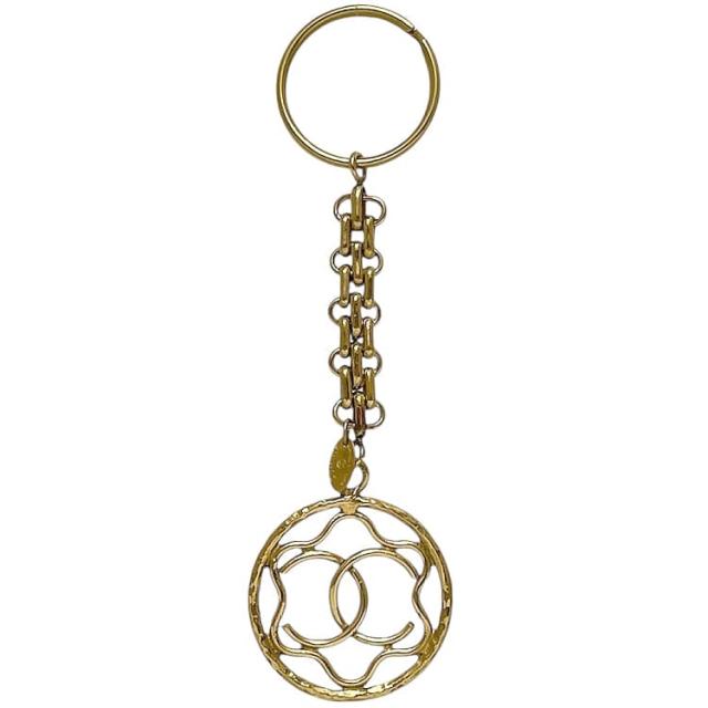 シャネル キーホルダー ec-23828 ゴールド ココマーク 美品 GP