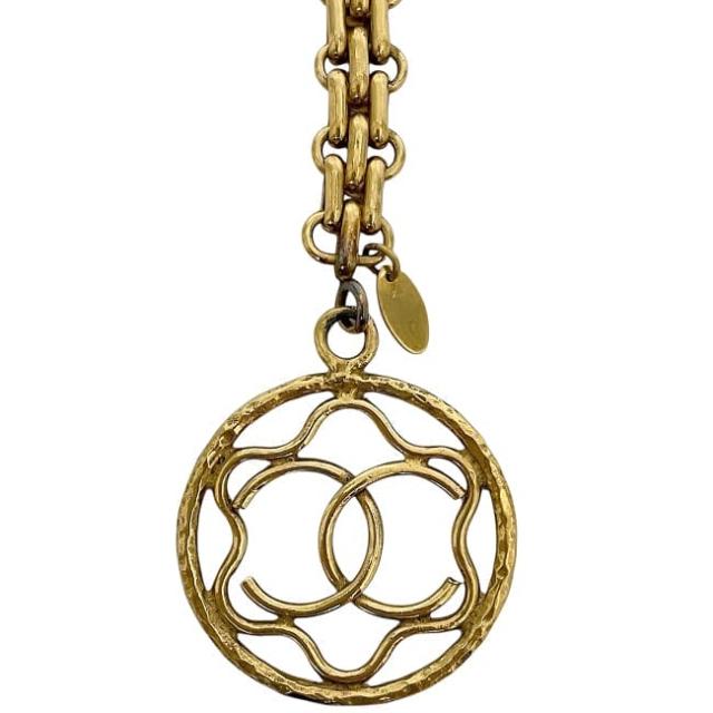 シャネル キーホルダー ec-23828 ゴールド ココマーク 美品 GP