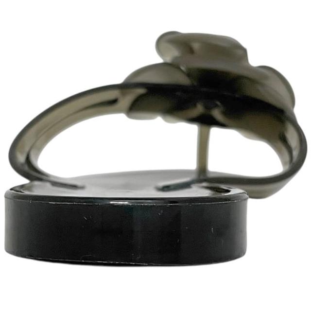 シャネル サンダル ec-23958 ブラック カメリア G26012X01618 美品 23.5cm ラバー 中古 CHANEL 37 レディース ココマーク 履物 ロゴ 金具 人気 定番 お洒落 シンプル 高級感 エレガント 黒 クリア 女性 靴 モチーフ 花 カジュアル ブランド 本物 鑑定済み