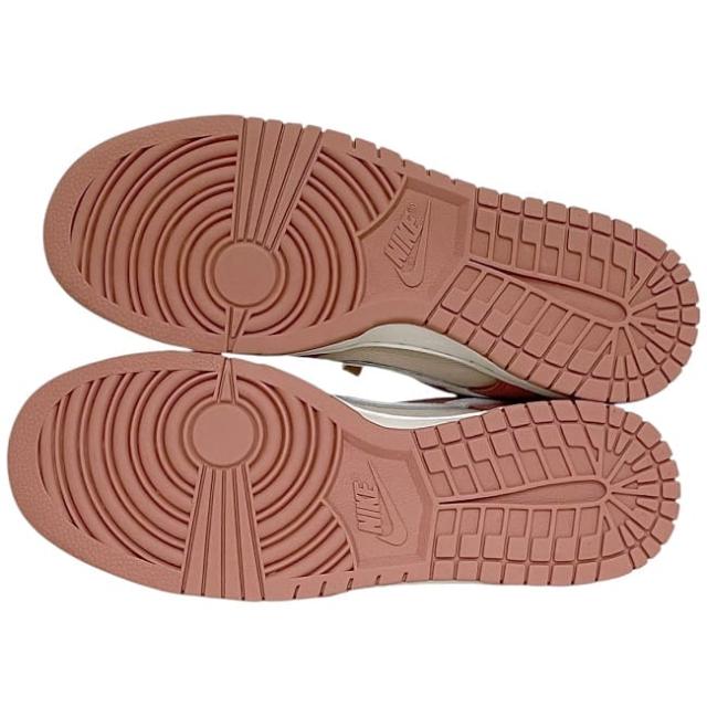 ナイキ スニーカー ナイキダンク LOW レトロ PRM ec-23959 ピンク ホワイト  FB8895-601 未使用 27.0cm キャンバス 合成皮革 Sランク NIKE メンズ 男性 アパレル 人気 定番 お洒落 シンプル 高級感 ファッション小物 白 カジュアル ブランド 本物 鑑定済み