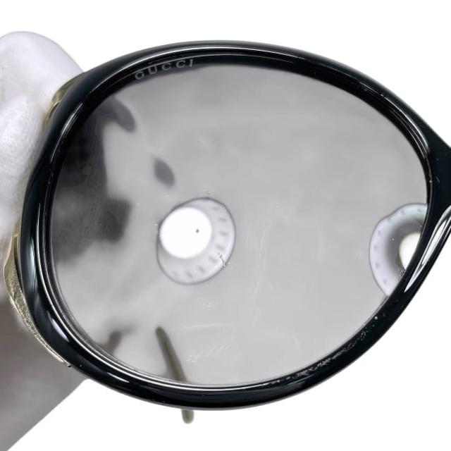 グッチ サングラス f-23921 ブラック ゴールド インターロッキング