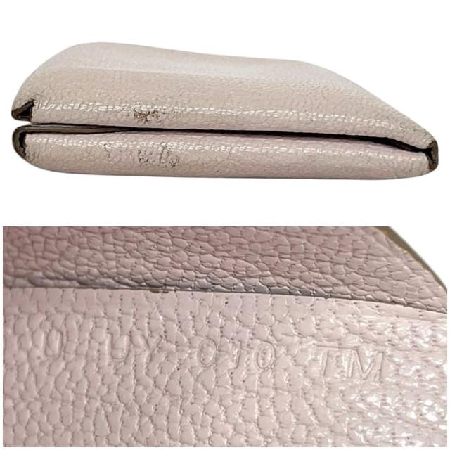 エルメス 二つ折り 財布 カルヴィ デュオ f-23964 ピンク モーヴ