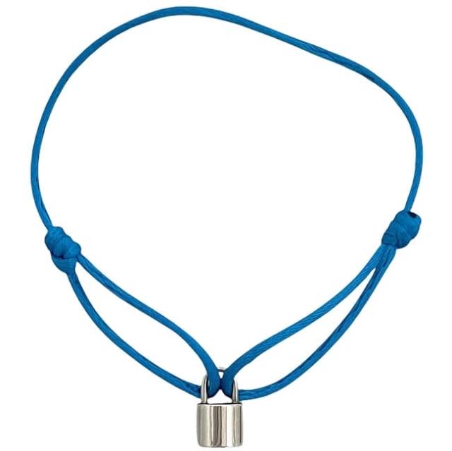 ルイ ヴィトン ブレスレット ブラスレ ロックイット f-23996 ブルー