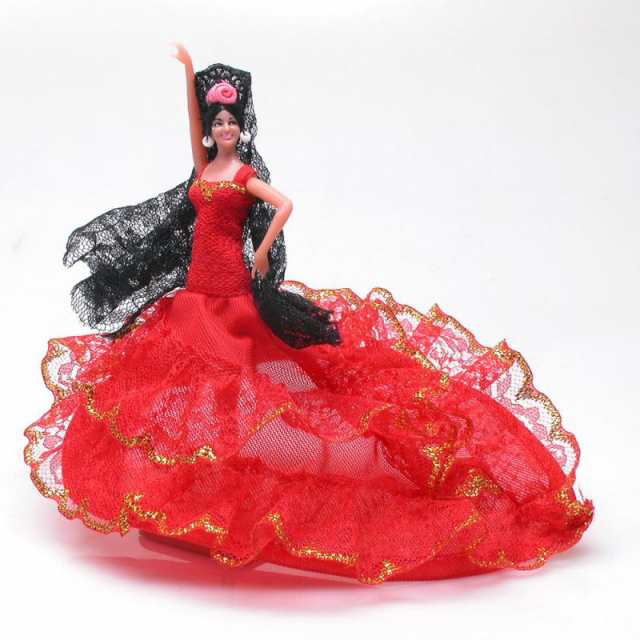 スペイン製 Marin社フラメンコドール バタ デ コーラ バイラオーラ フラメンコ衣装 人形の通販はau Pay マーケット 癒しのヴェルサイユ宮殿