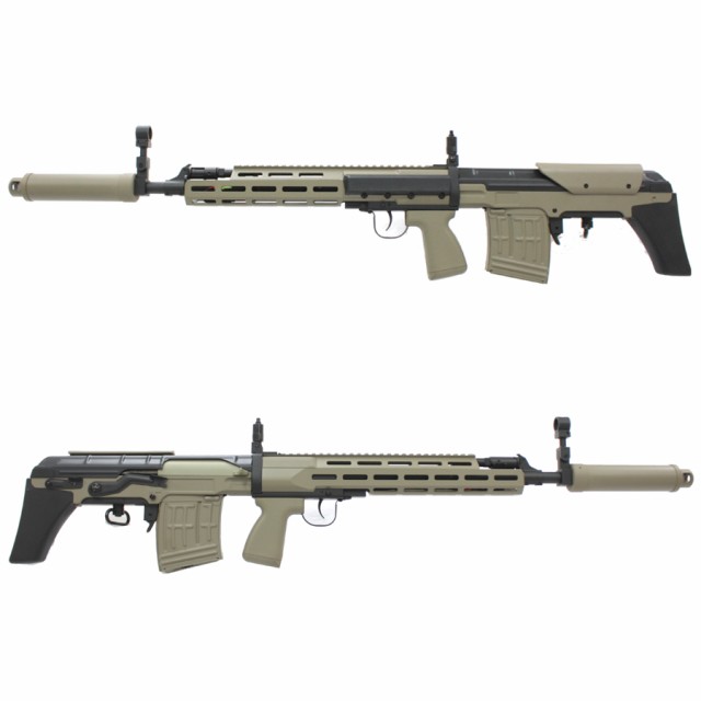 Cm057ctn ドラグノフ Sag Svu As Mlok フルメタル電動ガン Tan 180日間安心保証つき の通販はau Pay マーケット ミリタリーストア フォースター