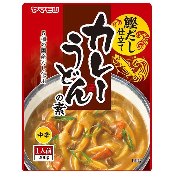 ヤマモリ カレーうどんの素 200g×32個入×(2ケース)