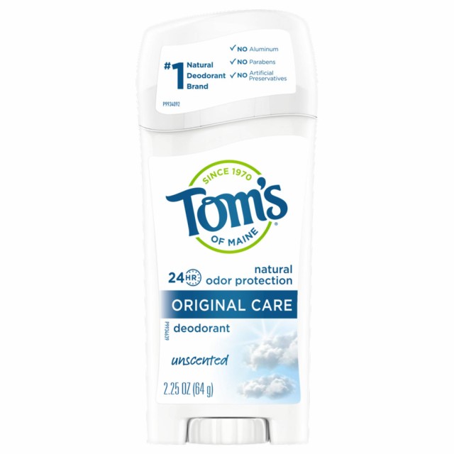 Toms of Maine Unscented Deodorant Stick 64 ml 6個入(並行輸入品)