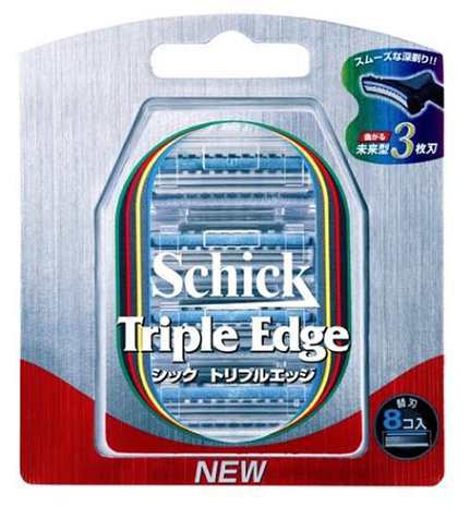 シック Schick トリプルエッジ替刃 8コ入り