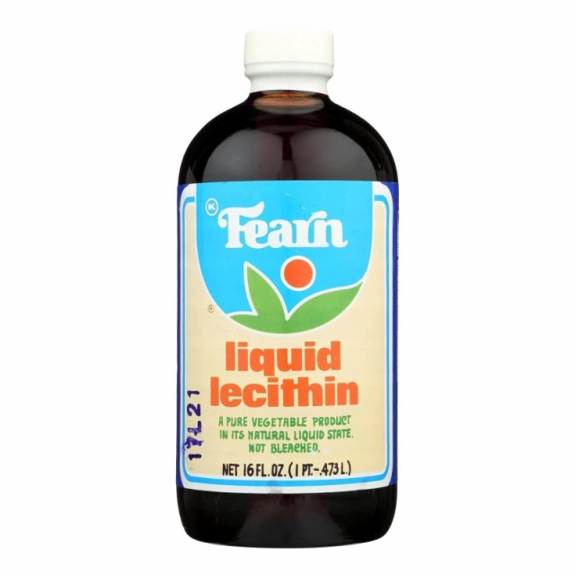 海外直送品Lecithin Liquid 16 OZ EA by Fearn Natural Foods