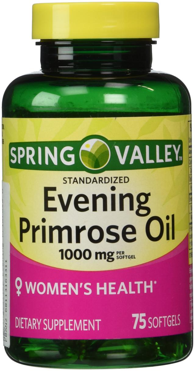 Spring Valley - Evening Primrose Oil 1000 mg 75 Softgels by Spring Valley