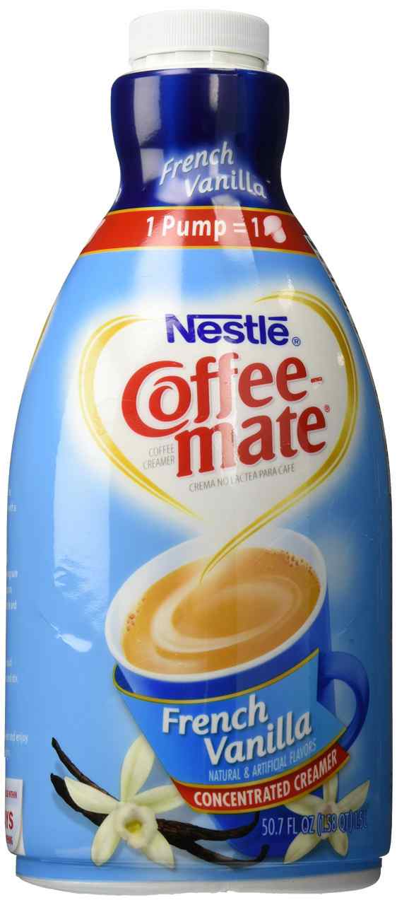 【フレンチバニラ味ポンプ式クリ−マー】Coffee-mate Coffee Creamer French Vanilla Pump Bottle 1.