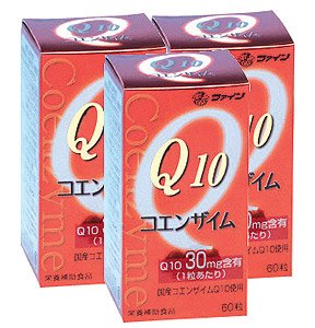 ファイン(FINE JAPAN) コエンザイムＱ１０−３０ ビタミンB ビタミンE 【３本セット】