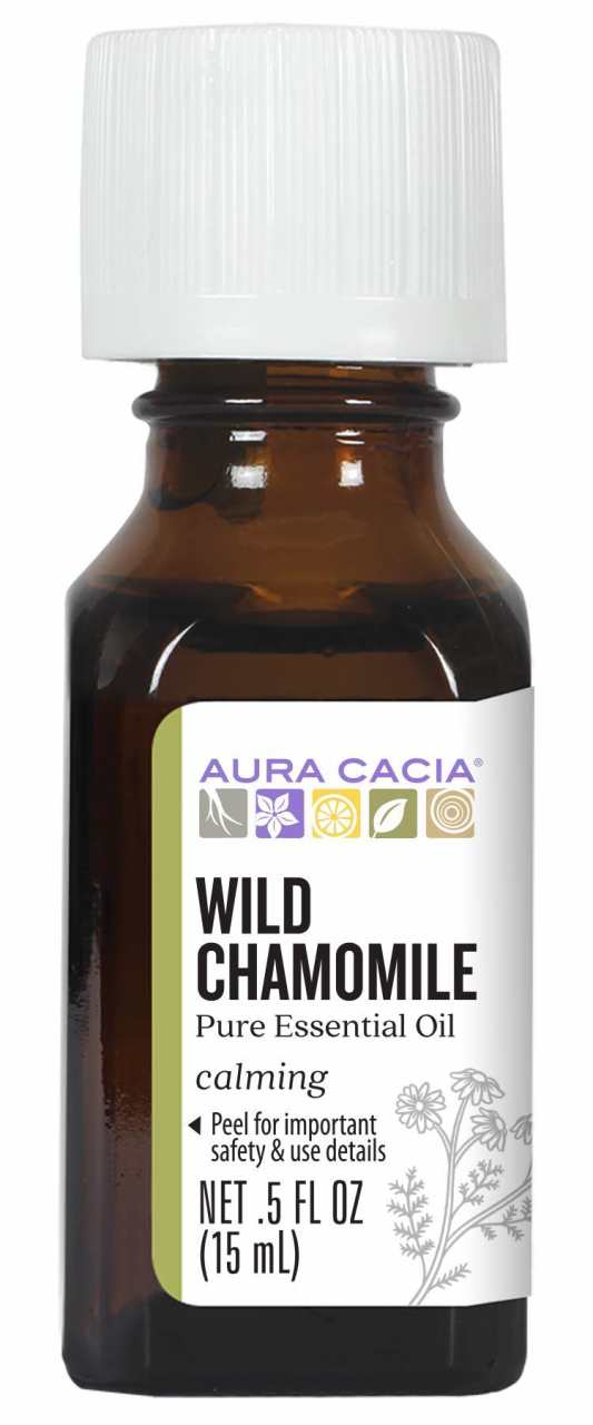 Aura Cacia Chamomile Wild Essential Oil .5oz