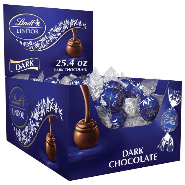 Lindt LINDOR Dark Chocolate 60 リンツ リンドール ダークチョコレート 60個 [並行輸入品]の通販は