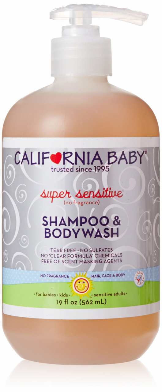 California Baby カリフォルニアベビー Shampoo & Bodywash シャンプー & ボデー ウォッシ - Super Sens