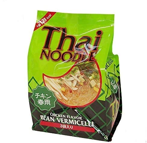 ＜★ケース販売＞タイヌードル　春雨パック　チキン味　3p (3食袋入り) 141g×12個