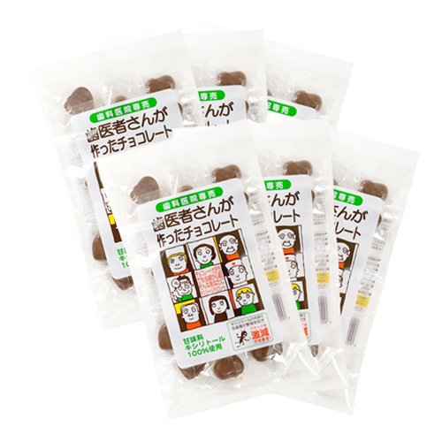 歯医者さんが作ったチョコレート 袋タイプ 60g×6個セット