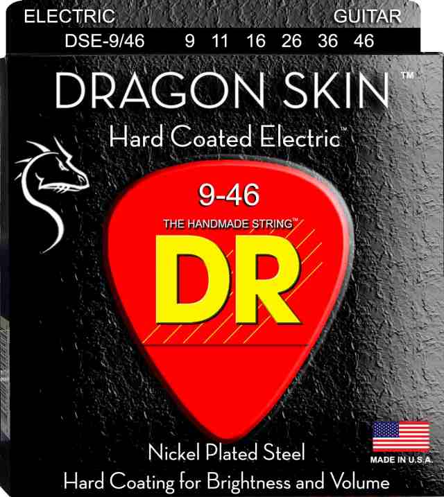 DR DRAGONSKIN DSE-9/46 CustomLight 09-46 エレキギター弦