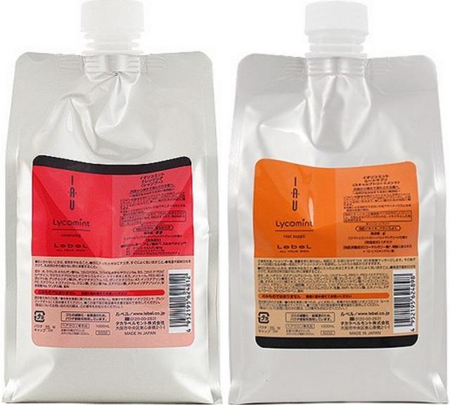 ルベル イオ リコミント クレンジング 1000ml 詰め替え＆ルートサプリ 1000ml 詰め替え Lebel IAU Lycomintの通販は