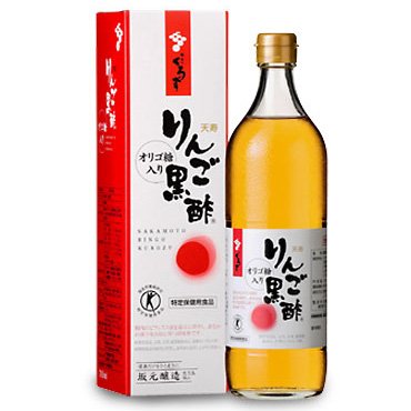 坂元の天寿林檎黒酢 700ml 3本仕かける