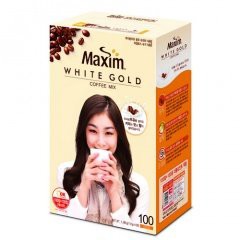 韓国マキシム【 Maxim】ホワイトゴールドコーヒーミックス100包入*5袋 ■韓国食品■韓国食材■韓国お茶 ■蜂蜜入りお茶■お茶■韓国コー