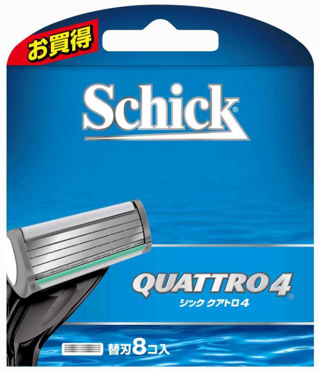 シック Schick クアトロ4 替刃(8コ入)