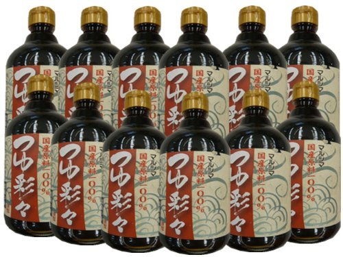 マルシマ　つゆ彩々＜400ml＞12本ケース販売品