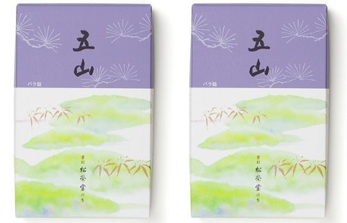 松栄堂のお線香 五山 バラ詰 2箱セット