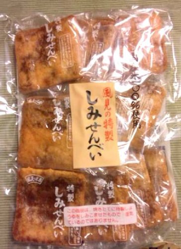 風見製菓販売 包装しみせんべい 12枚入り × 12袋