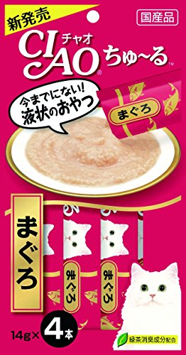チャオ (CIAO) ちゅ~る まぐろ 14g×4本入×48個
