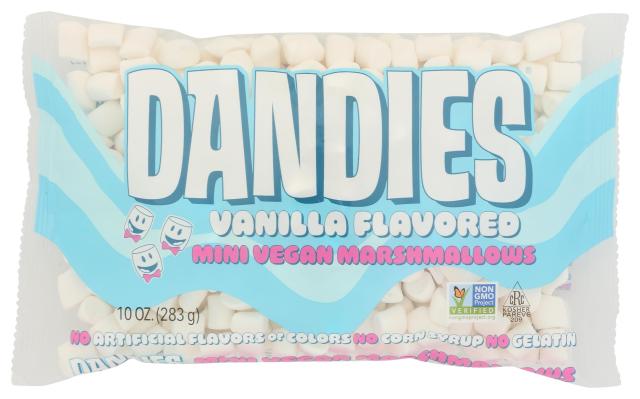 Dandies Vegan Marshmallows Vanilla Minis 10 Ounce by Dandies