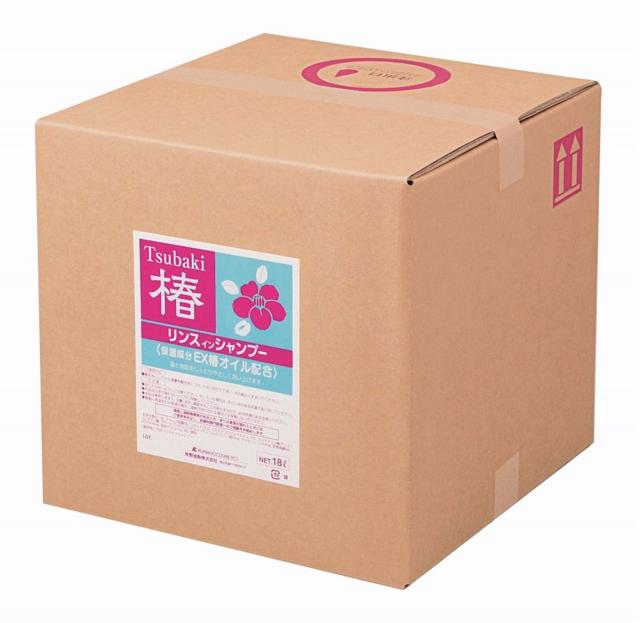熊野油脂 業務用 椿 リンスインシャンプー 18L