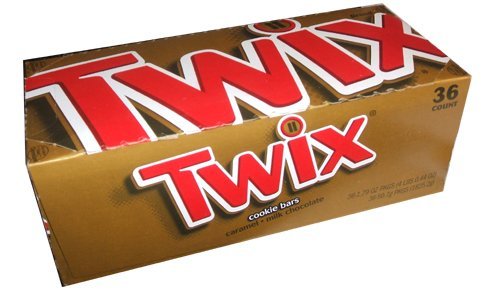 Twix トゥックス　クッキーバー 36袋入(1袋2個入）　[並行輸入品]