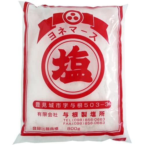 沖縄の身寄りの塩 ヨネマース 800g×20 〔沖縄事あたらしいの調理法・砿物其れは其れは〕