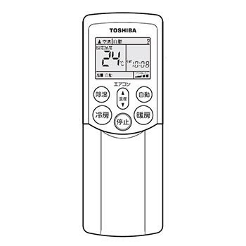 東芝 エアコン用リモコン WH-RB02JJ(43066036)